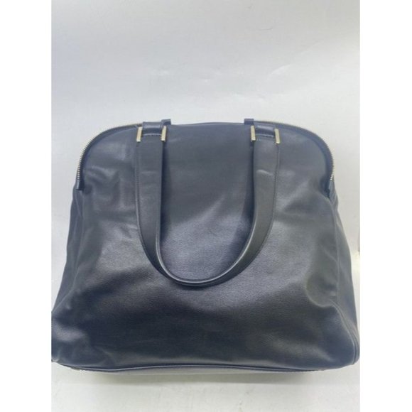 Jimmy Choo Justine Handbag Black Leather Shoulder Bag - Picture 6 of 12